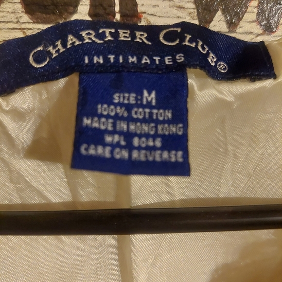 Charter Club Night Shirt Gown Medium - Picture 6 of 6